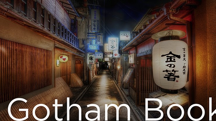 Gotham bold font download free